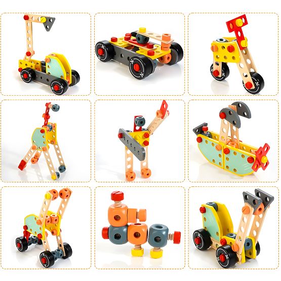 Tavolo da lavoro in legno per bambini ECOTOYS