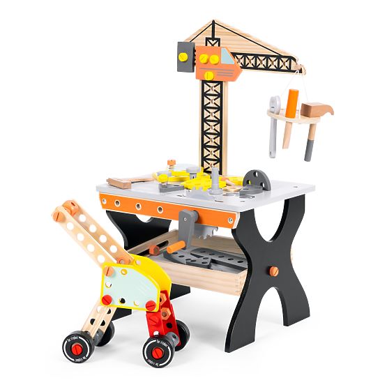 Tavolo da lavoro in legno per bambini ECOTOYS