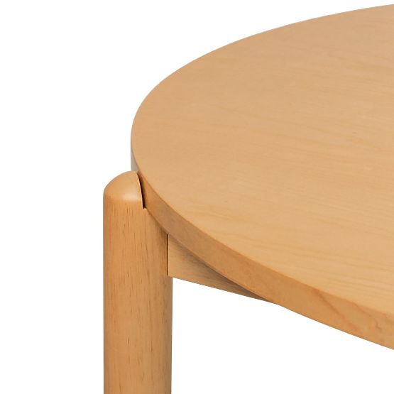 Tavolo da pranzo Yoko 110,5 cm, rotondo, naturale