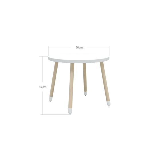 Tavolo Dots - bianco