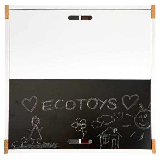 Tavolo in legno per bambini con sedie Natural