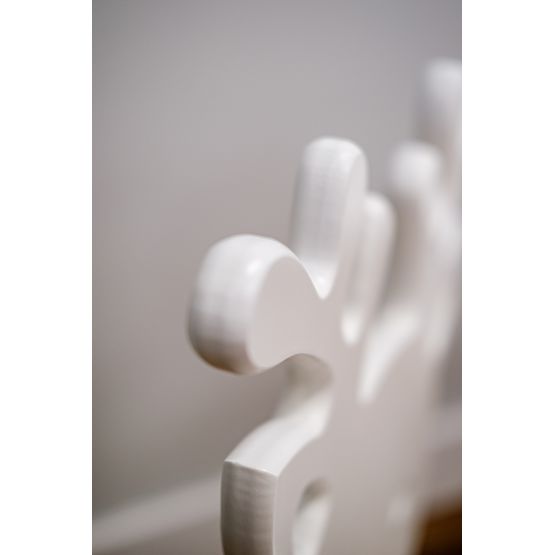 Tavolo con sedie per bambini - Cervo - bianco