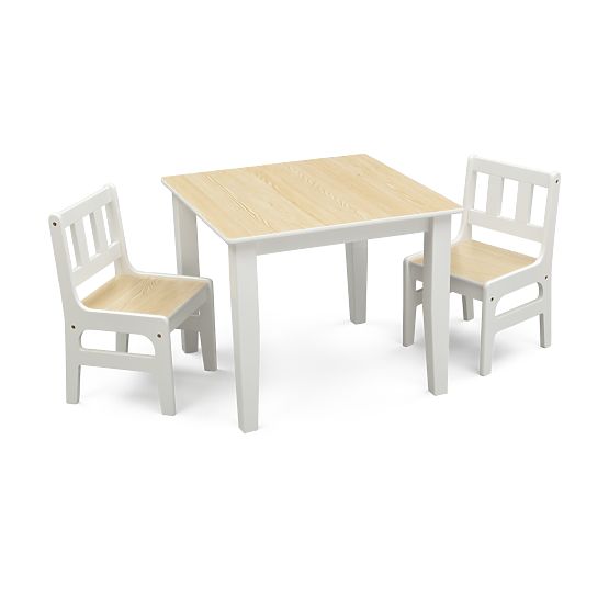 Tavolo per bambini con sedie Natural