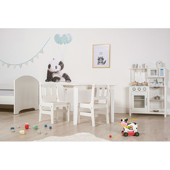Tavolo per bambini con sedie Natural