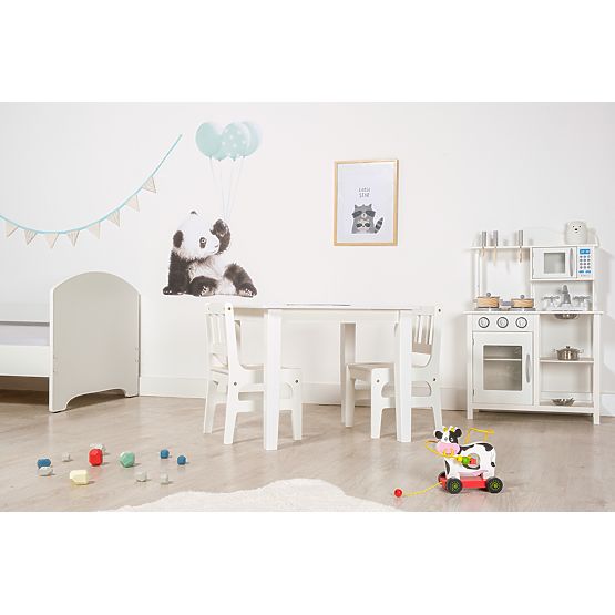 Tavolo per bambini con sedie Natural