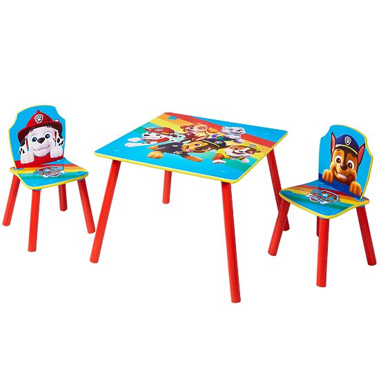 Tavolo per bambini con sedie - Paw Patrol