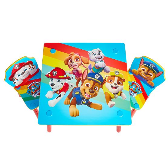 Tavolo per bambini con sedie - Paw Patrol