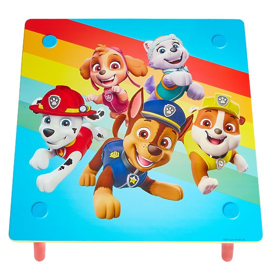Tavolo per bambini con sedie - Paw Patrol