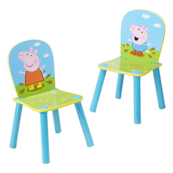 Tavolo con sedie per bambini Peppa Pig