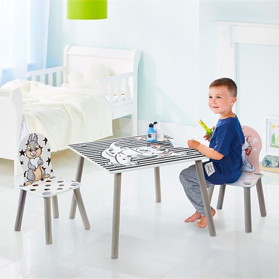 Tavolo per bambini con seggiole - Eroi della Disney