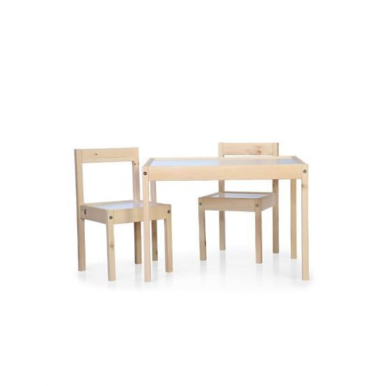 Tavolo per bambini e 2 sedie LETTO