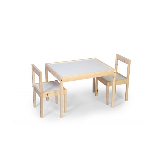 Tavolo per bambini e 2 sedie LETTO