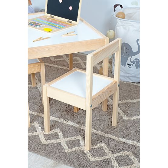 Tavolo per bambini e 2 sedie LETTO