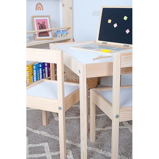 Tavolo per bambini e 2 sedie LETTO