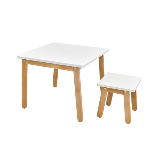 Tavolo per bambini Woody White