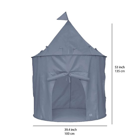 Tenda per bambini 3 SPROUTS - Grigio-blu