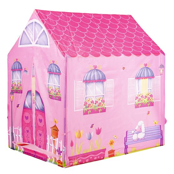 Tenda rosa da gioco a forma di casetta per bambini IPLAY