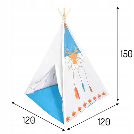 Tenda teepee per bambini