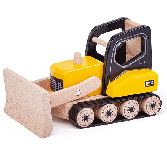 Tidlo Bulldozer in Legno