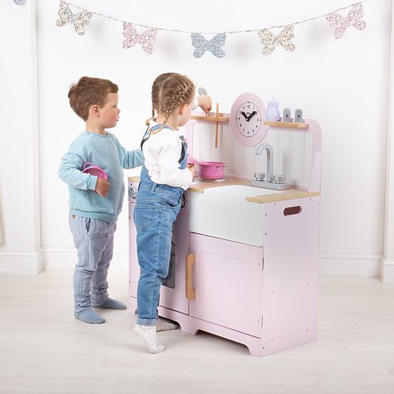 Tidlo Cucina in Legno Country Rosa