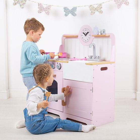 Tidlo Cucina in Legno Country Rosa