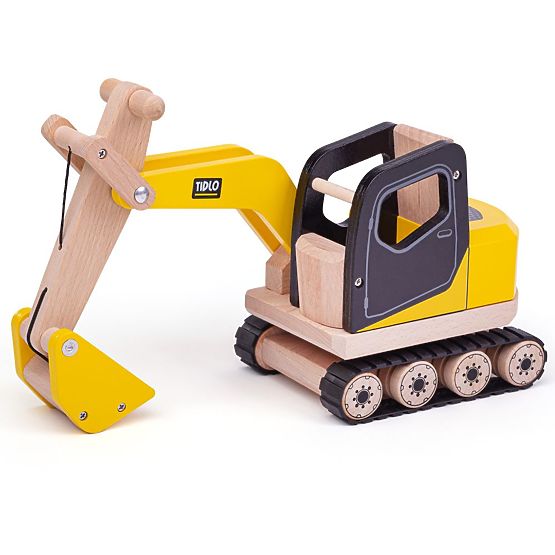 Tidlo Escavatore in legno con benna
