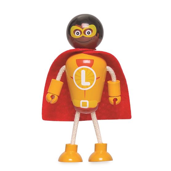 Tidlo Personaggi in Legno Supereroi