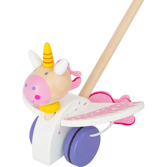 Tirando l'animale su un palo - Luna unicorno