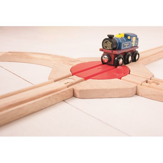 Tornello Bigjigs Rail con 4 uscite