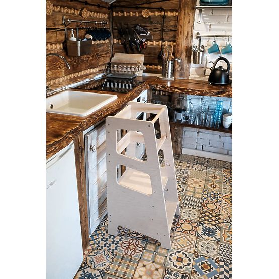 Torre didattica Montessori Hugo MAXI 90 - naturale