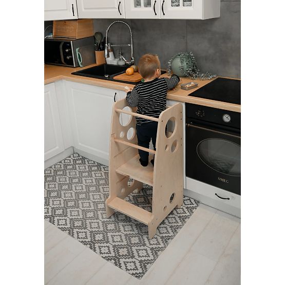 Torre didattica Montessori Lena MAXI 85 - naturale