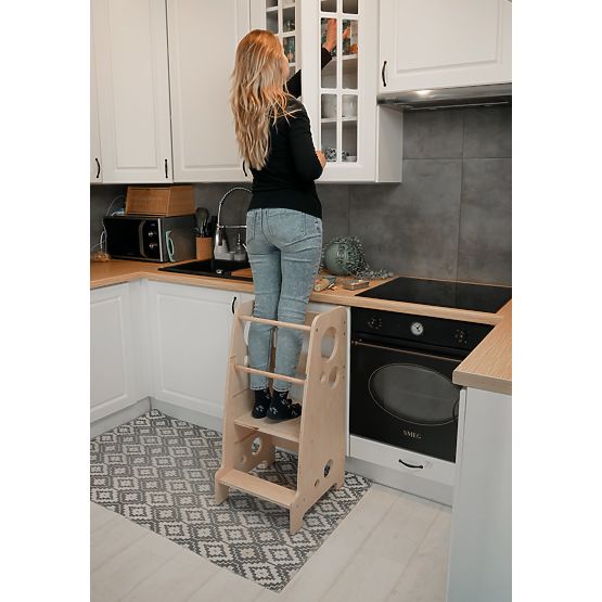 Torre didattica Montessori Lena MAXI 85 - naturale