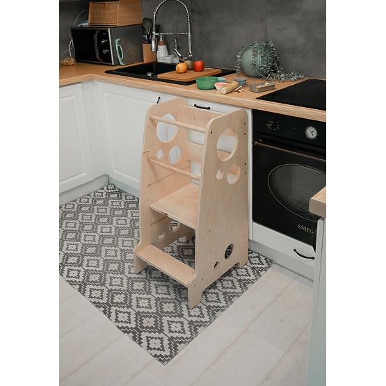 Torre apprendimento Montessori Lena MINI 75 - naturale