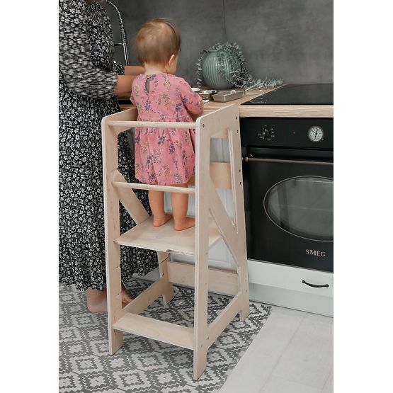 Torre didattica Montessori Pola MAXI 90 - naturale
