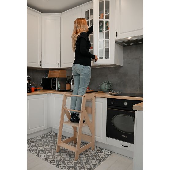 Torre didattica Montessori Pola MAXI 90 - naturale