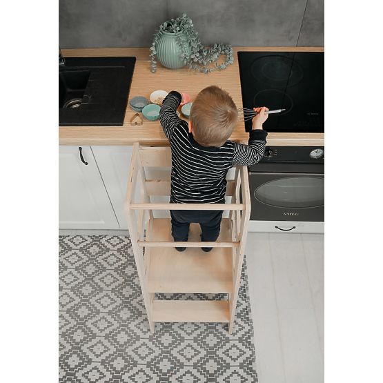 Torre didattica Montessori Sara MAXI 90 - naturale