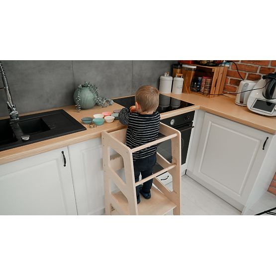 Torre didattica Montessori Sara MAXI 90 - naturale