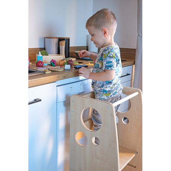 Torre di apprendimento Montessori Anelli decoro Woody