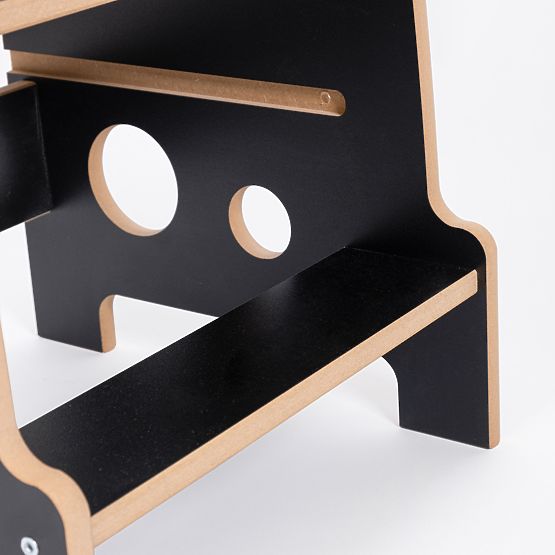 Torre di apprendimento Montessori Anelli neri