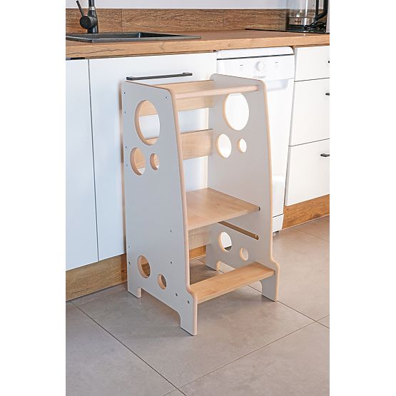 Torre di apprendimento Montessori Anelli Scandi