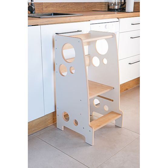 Torre di apprendimento Montessori Anelli Scandi