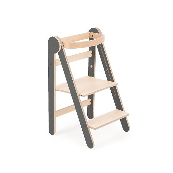 Torre di apprendimento pieghevole Fold - grigia