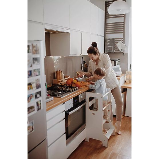 Torre di apprendimento SLIM M - bianca