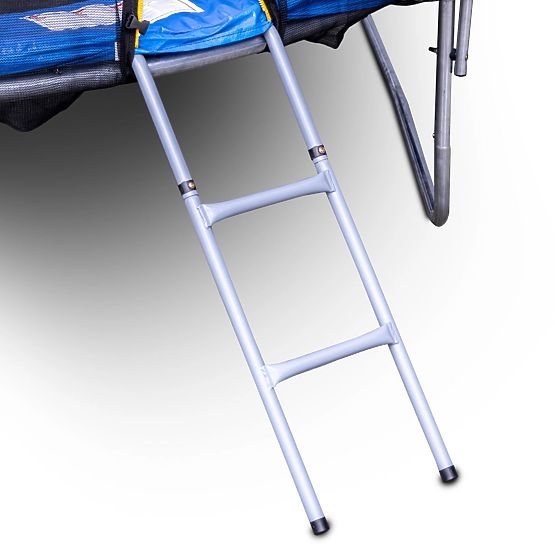 Trampolino da giardino con rete esterna diametro 10 ft 304-312 cm + scala