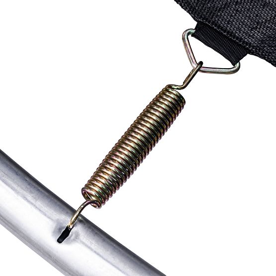 Trampolino da giardino con rete esterna diametro 8 ft 244-252 cm + scala