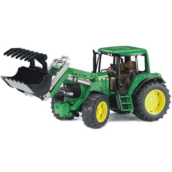 Trattore Bruder JOHN DEERE 6920 con caricatore frontale