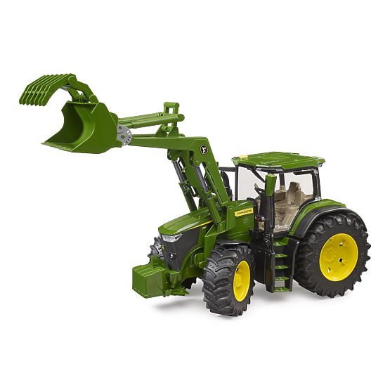 Trattore Bruder John Deere 7R 350 con caricatore frontale