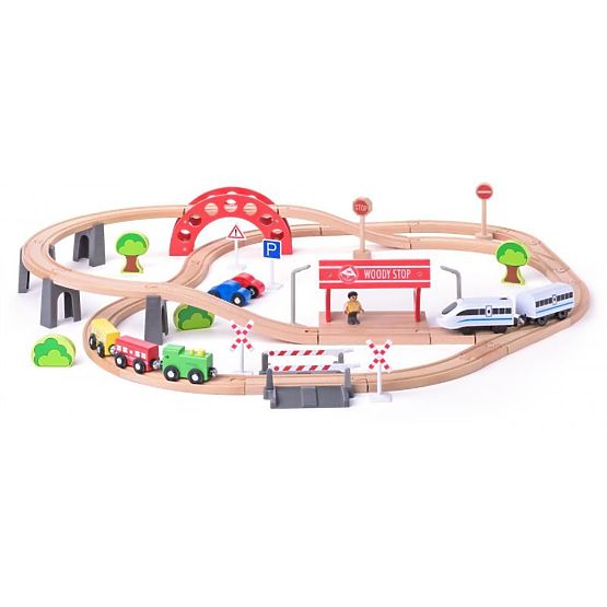 Trenino con locomotiva elettrica
