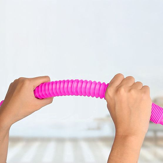Tubi sensoriali colorati pop tube per bambini tubi antistress da collegare 60 pezzi