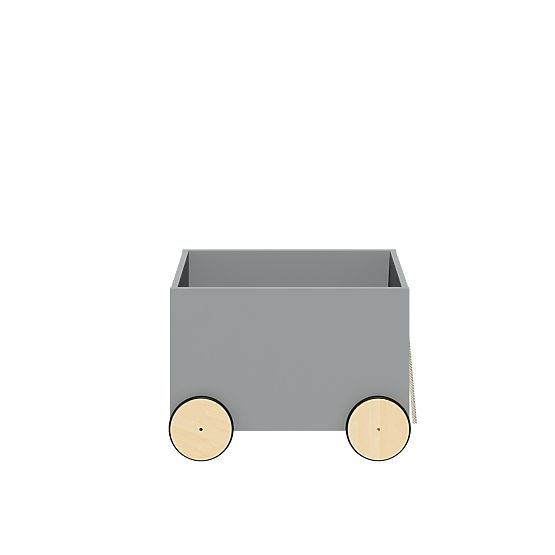 Scatola portaoggetti con ruote Lotti Grey